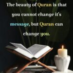The beauty of Quran quotes