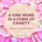 a kind word is a form of charity quote