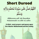 short Durood Sharif in English