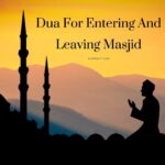 Dua for entering and leaving masjid in English