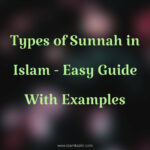 Types of Sunnah in Islam