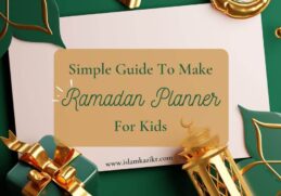 How to Make Ramadan Planner For Kids