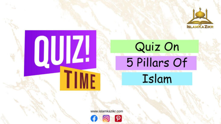 5 Pillars of Islam Quiz for Kids
