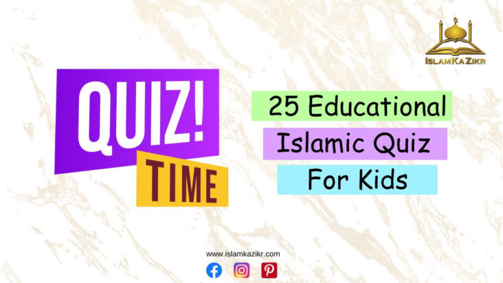 Islamic Quiz for Small Kids