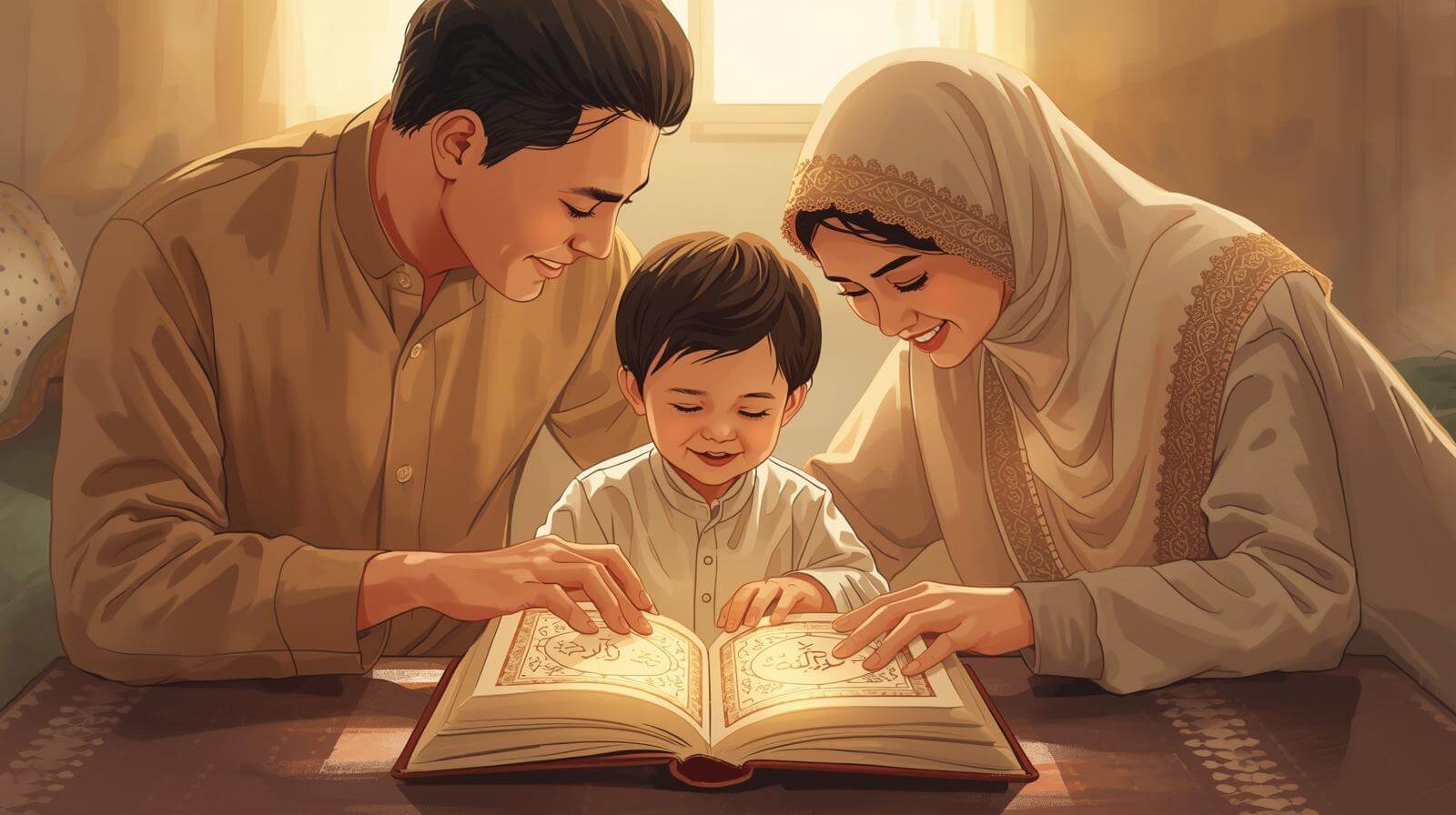 How Parents Can Encourage Children to Love the Qur’an
